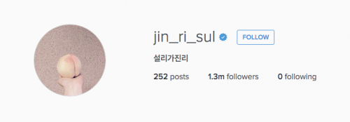 Sulli-Instagram
