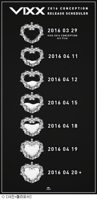 VIXX-conception-release-schedule