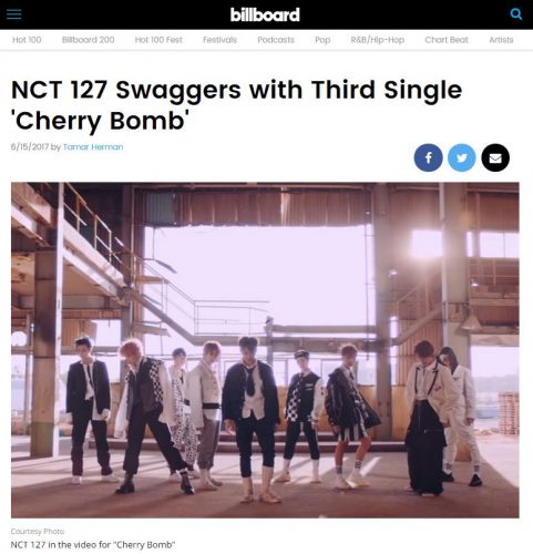 [NCT 127] Billboard's K-TOWN